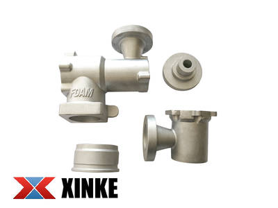Stainless Steel Silica Sol Casting Customization Pipe Fittings Casting Parts XK-S003