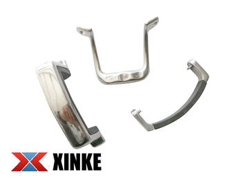 Customized Stainless Steel Door Handle Casting Parts For Home and Car Use XK-S006